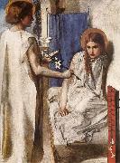 Dante Gabriel Rossetti Ecce Ancilla Domini i oil painting